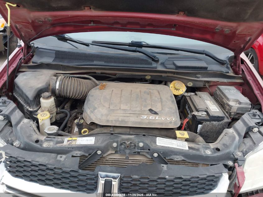 2014 Dodge Grand Caravan Sxt VIN: 2C4RDGCG1ER244721 Lot: 43806656