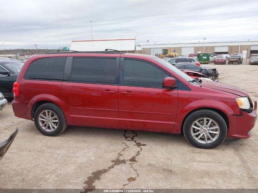 2014 Dodge Grand Caravan Sxt VIN: 2C4RDGCG1ER244721 Lot: 43806656