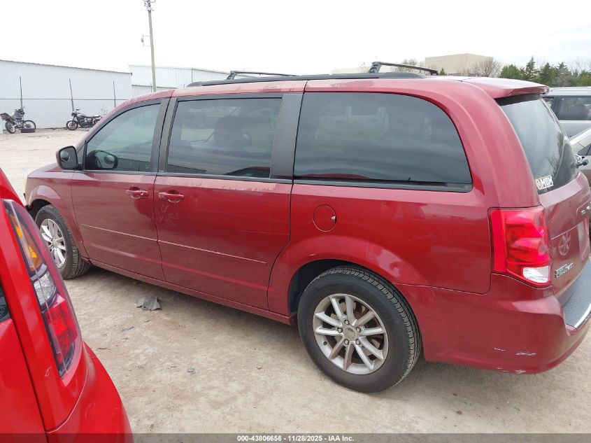 2014 Dodge Grand Caravan Sxt VIN: 2C4RDGCG1ER244721 Lot: 43806656