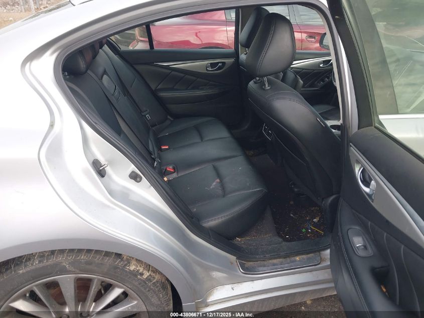 2019 Infiniti Q50 3.0T Luxe VIN: JN1EV7APXKM543124 Lot: 43806671