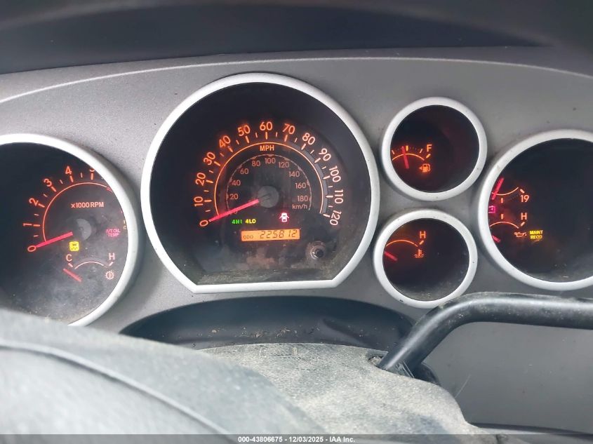 2013 Toyota Tundra Grade 4.6L V8 VIN: 5TFUM5F13DX044655 Lot: 43806675