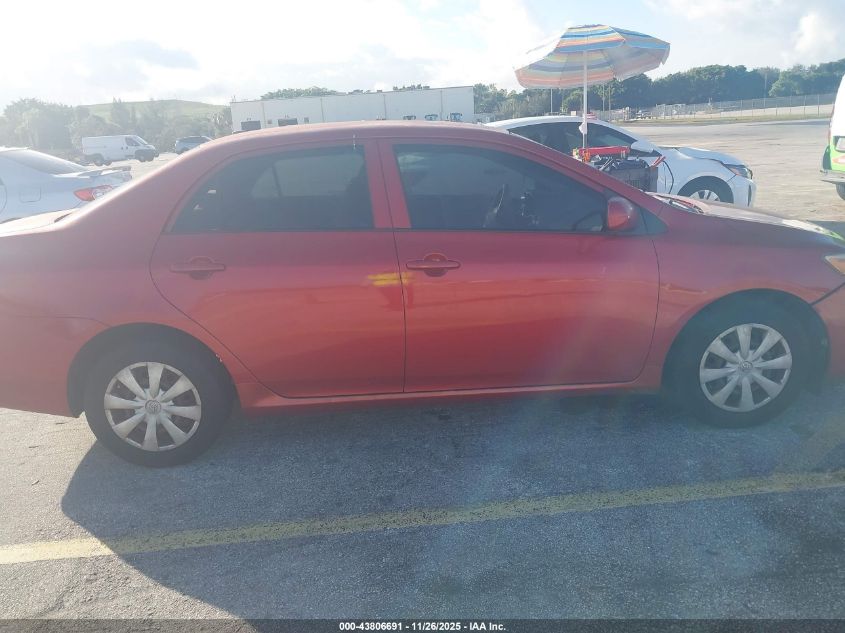 2009 Toyota Corolla Le VIN: JTDBL40EX9J016233 Lot: 43806691