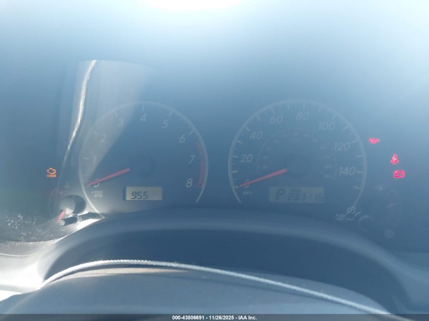 2009 Toyota Corolla Le VIN: JTDBL40EX9J016233 Lot: 43806691