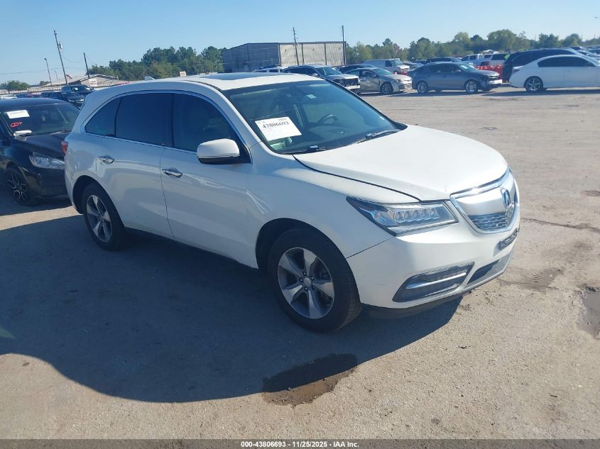 ACURA MDX ACURAWATCH PLUS PACKAGE