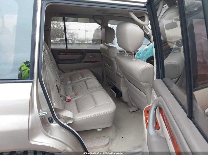 1999 Lexus Lx 470 VIN: JT6HT00W1X0032911 Lot: 43806695