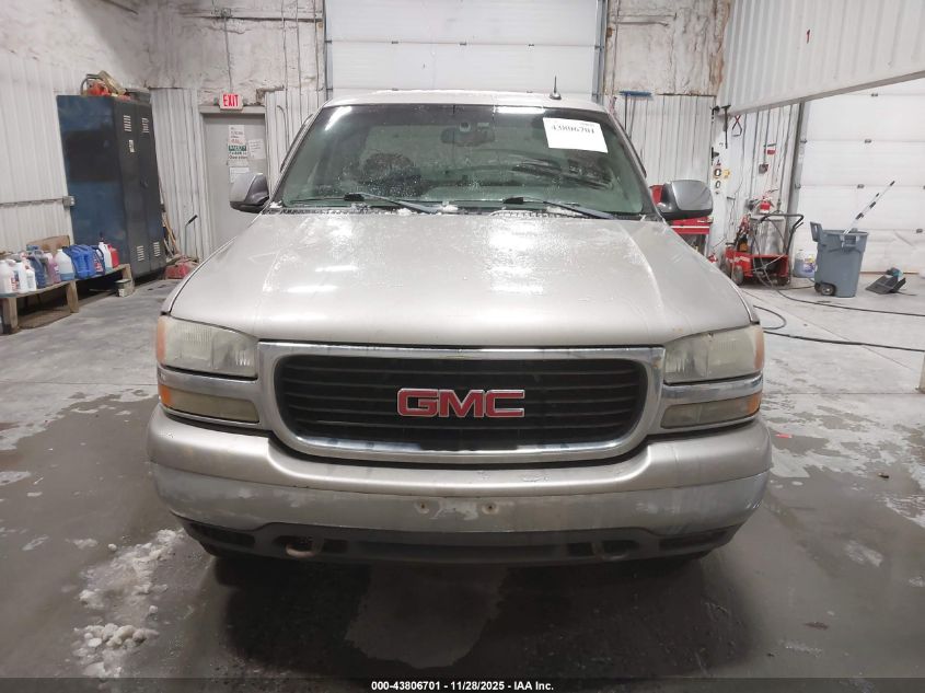 2002 GMC Sierra 1500 Sle VIN: 2GTEK19T421354873 Lot: 43806701