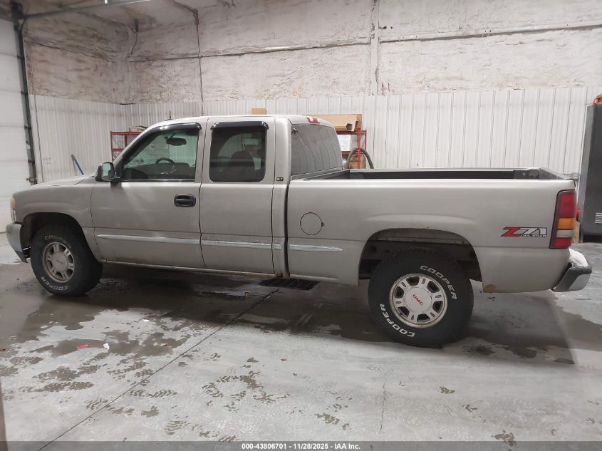 2002 GMC Sierra 1500 Sle VIN: 2GTEK19T421354873 Lot: 43806701