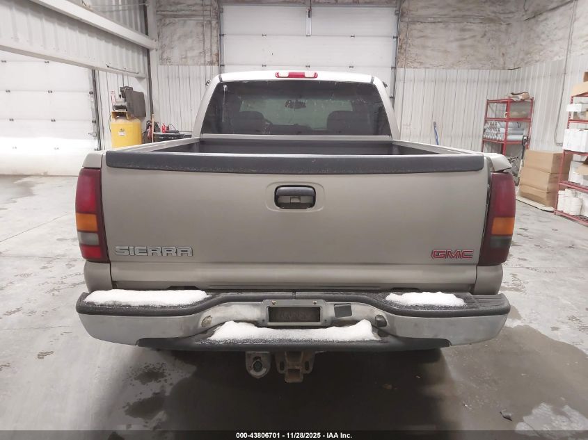 2002 GMC Sierra 1500 Sle VIN: 2GTEK19T421354873 Lot: 43806701