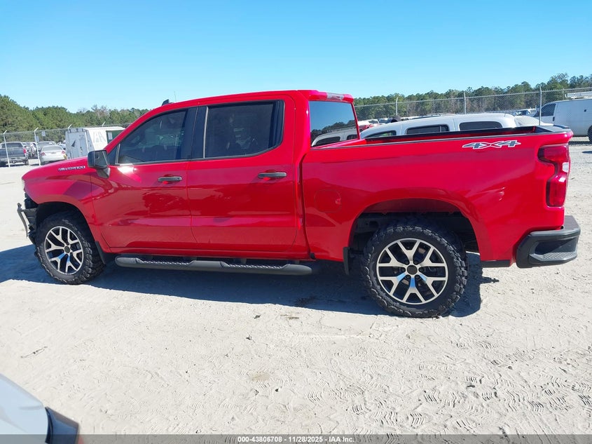 2020 Chevrolet Silverado 1500 4Wd Short Bed Wt VIN: 1GCUYAEF7LZ271196 Lot: 43806708