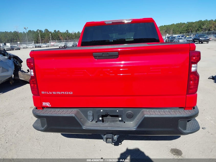 2020 Chevrolet Silverado 1500 4Wd Short Bed Wt VIN: 1GCUYAEF7LZ271196 Lot: 43806708