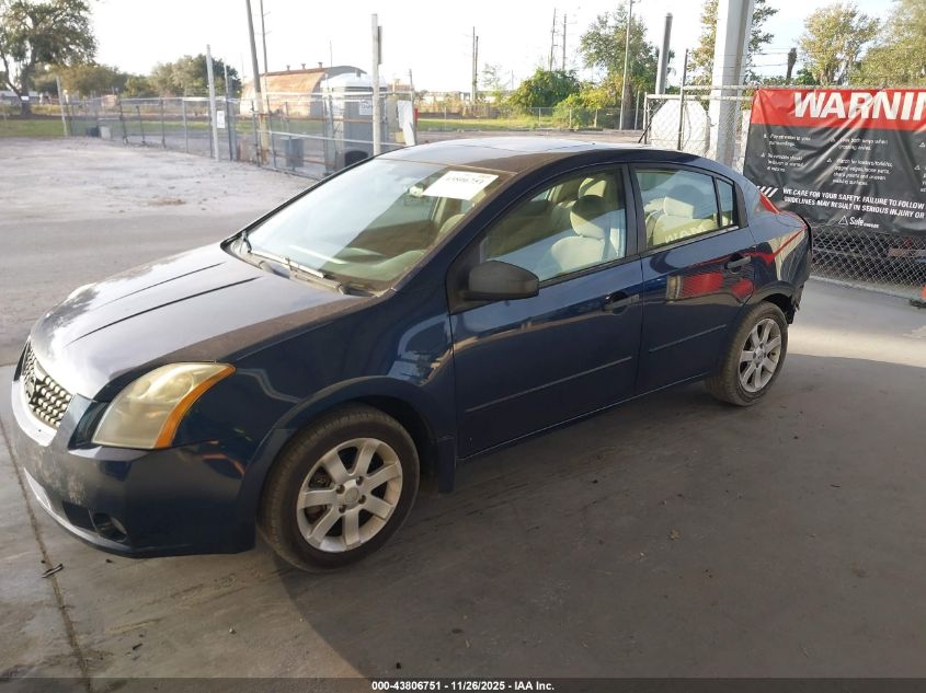 2009 Nissan Sentra 2.0S VIN: 3N1AB61E09L670307 Lot: 43806751