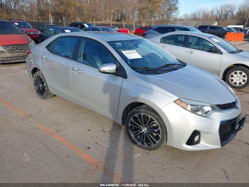 TOYOTA COROLLA S PLUS