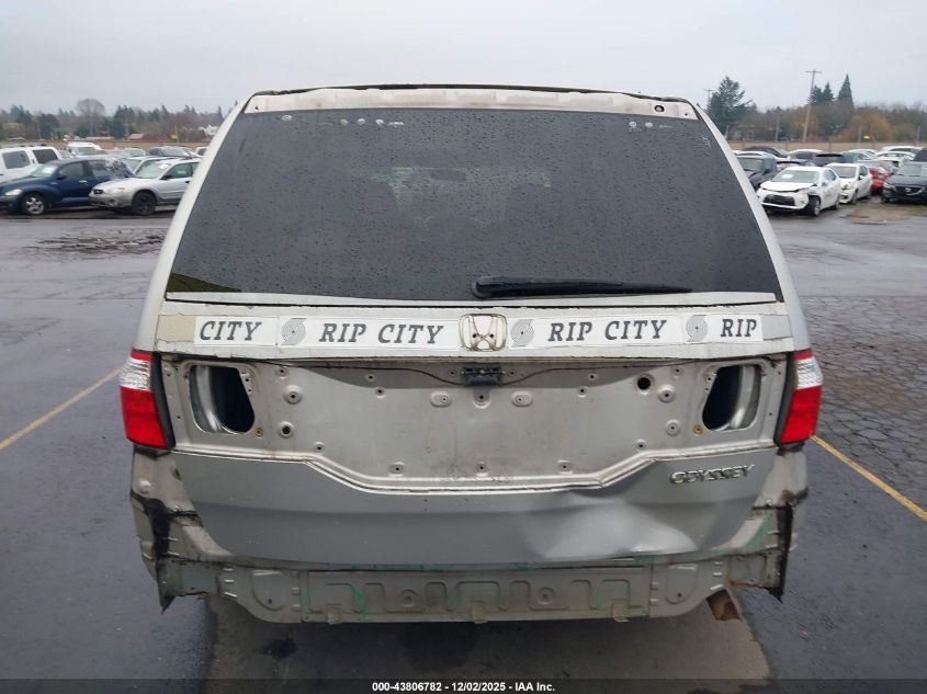 2005 Honda Odyssey Lx VIN: 5FNRL38235B086869 Lot: 43806782