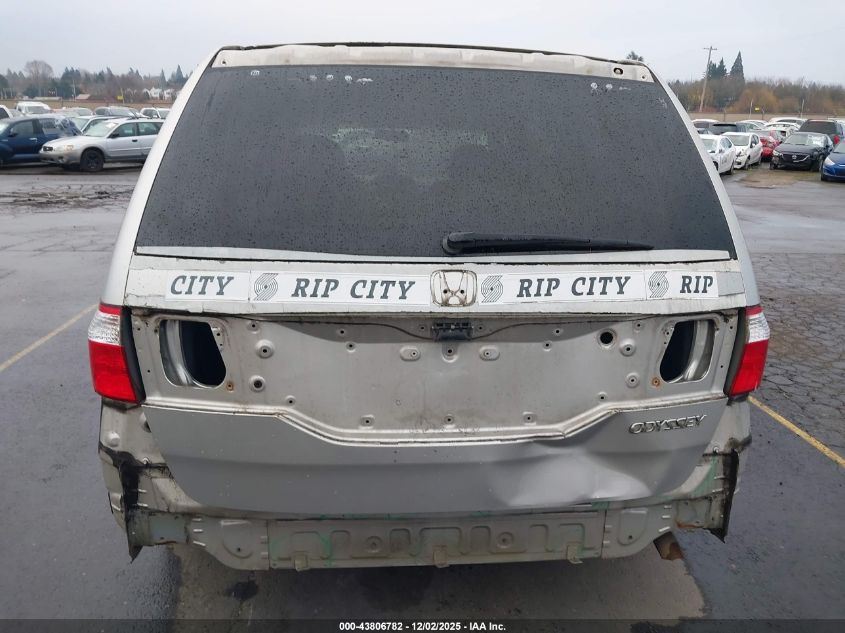 2005 Honda Odyssey Lx VIN: 5FNRL38235B086869 Lot: 43806782