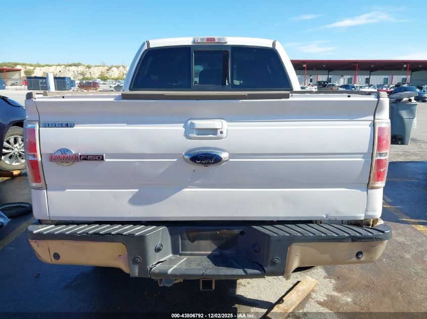 2012 Ford F-150 King Ranch VIN: 1FTFW1ET6CKD47570 Lot: 43806792