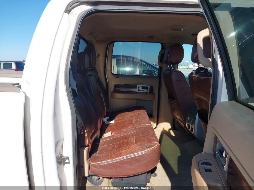 2012 Ford F-150 King Ranch VIN: 1FTFW1ET6CKD47570 Lot: 43806792