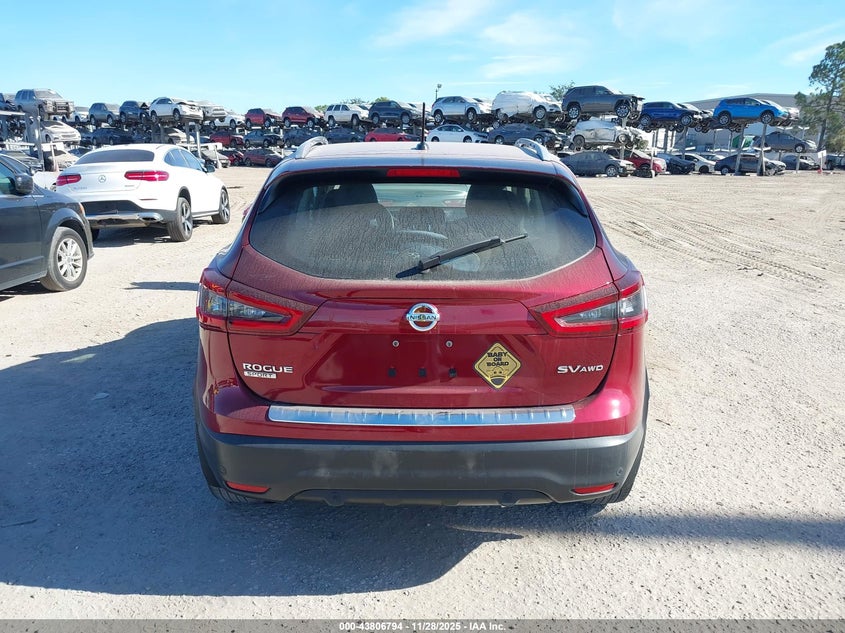 2022 Nissan Rogue Sport Sv VIN: JN1BJ1BW8NW477506 Lot: 43806794