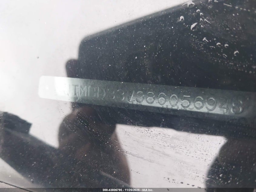 2008 Toyota Rav4 VIN: JTMBD33V386056948 Lot: 43806795