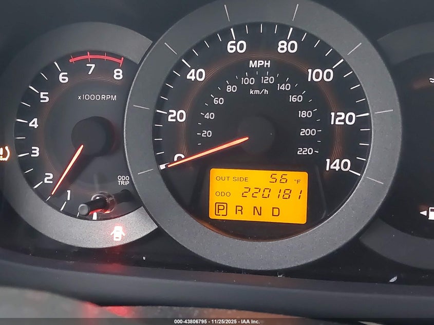 2008 Toyota Rav4 VIN: JTMBD33V386056948 Lot: 43806795