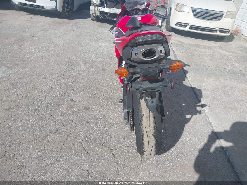 2021 Honda Cbr600 Rr VIN: JH2PC40J6MK700046 Lot: 43806816