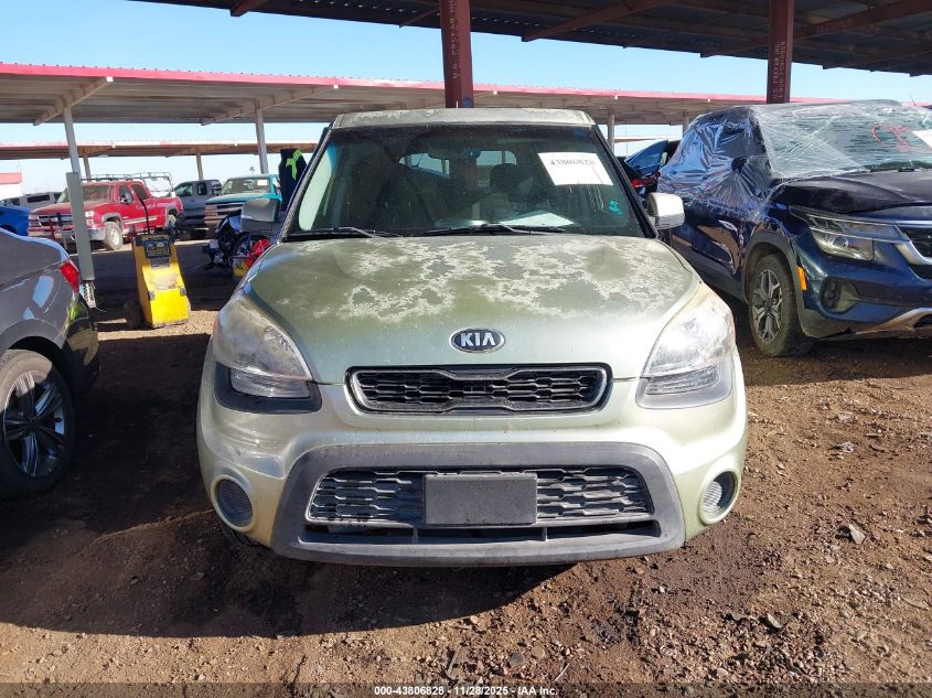 2013 Kia Soul + VIN: KNDJT2A69D7526960 Lot: 43806828