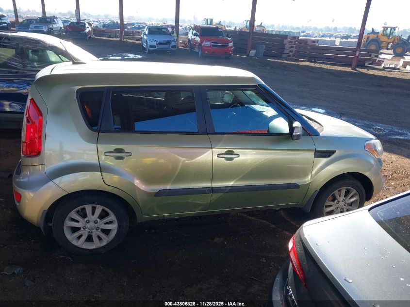 2013 Kia Soul + VIN: KNDJT2A69D7526960 Lot: 43806828