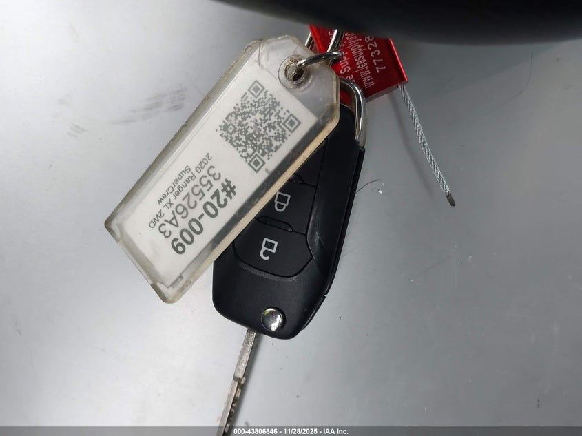 2020 Ford Ranger Xl VIN: 1FTER4EH6LLA06342 Lot: 43806846