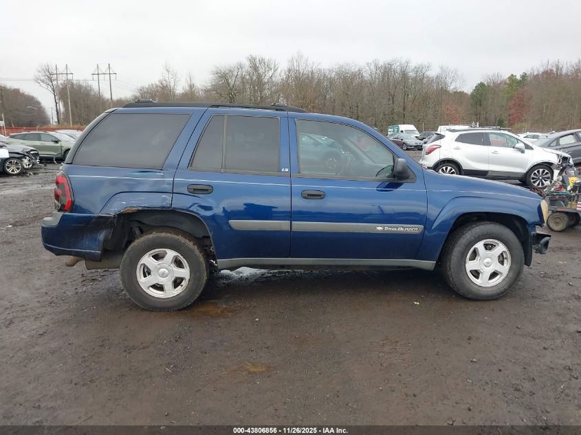 2003 Chevrolet Trailblazer Ls VIN: 1GNDT13S232355716 Lot: 43806856