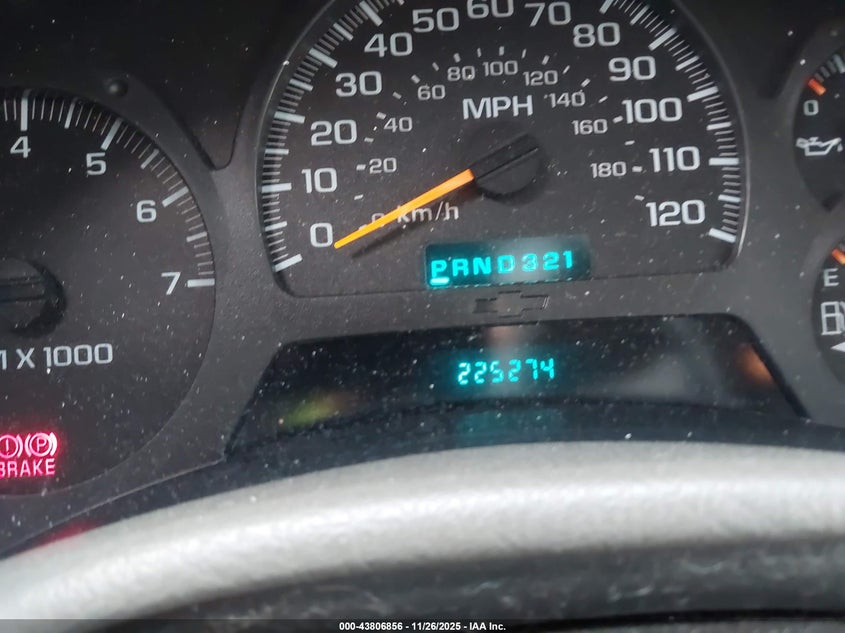 2003 Chevrolet Trailblazer Ls VIN: 1GNDT13S232355716 Lot: 43806856