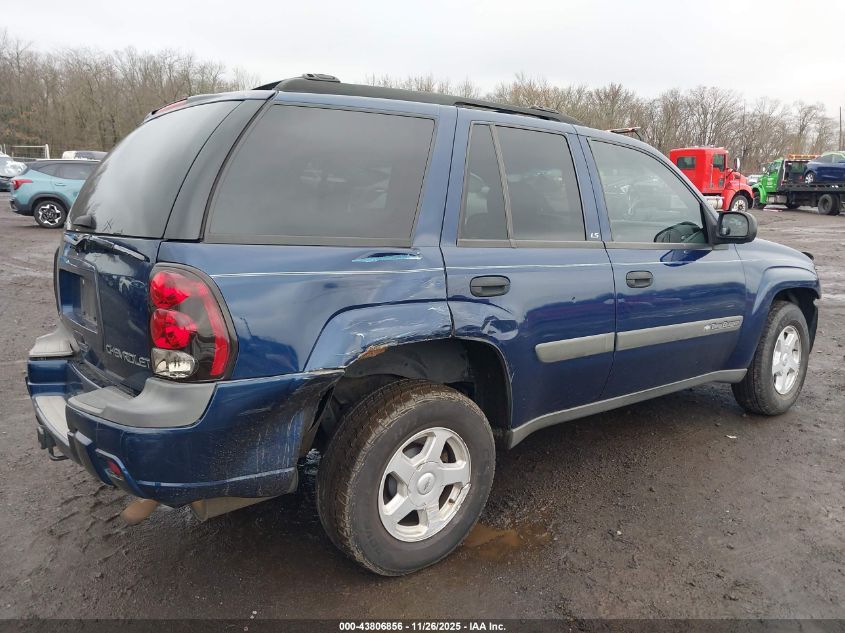 2003 Chevrolet Trailblazer Ls VIN: 1GNDT13S232355716 Lot: 43806856