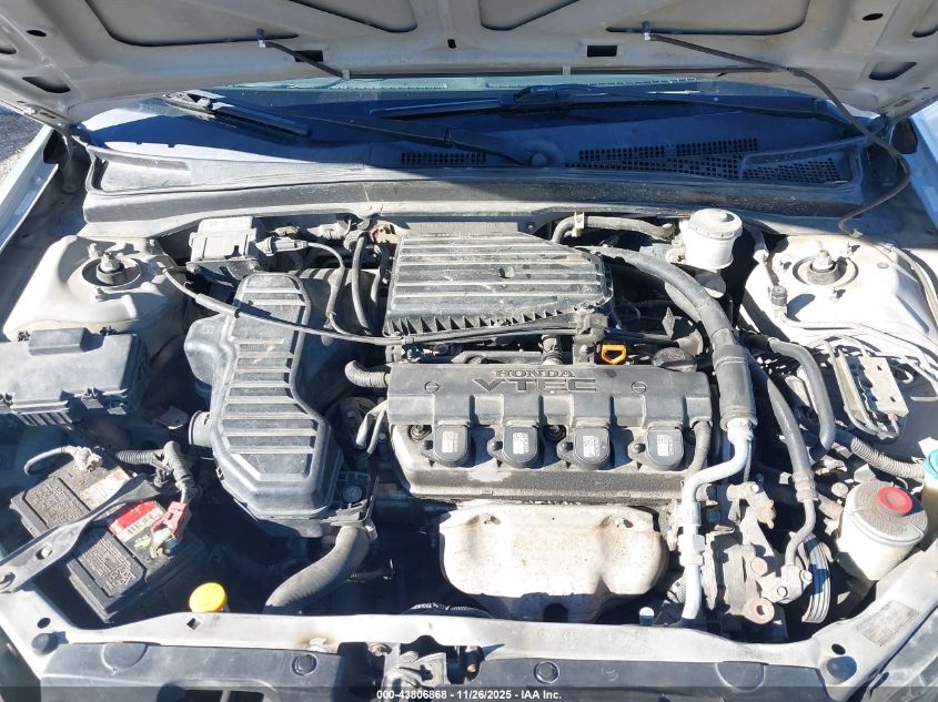 2002 Honda Civic Ex VIN: 1HGEM22012L103112 Lot: 43806868