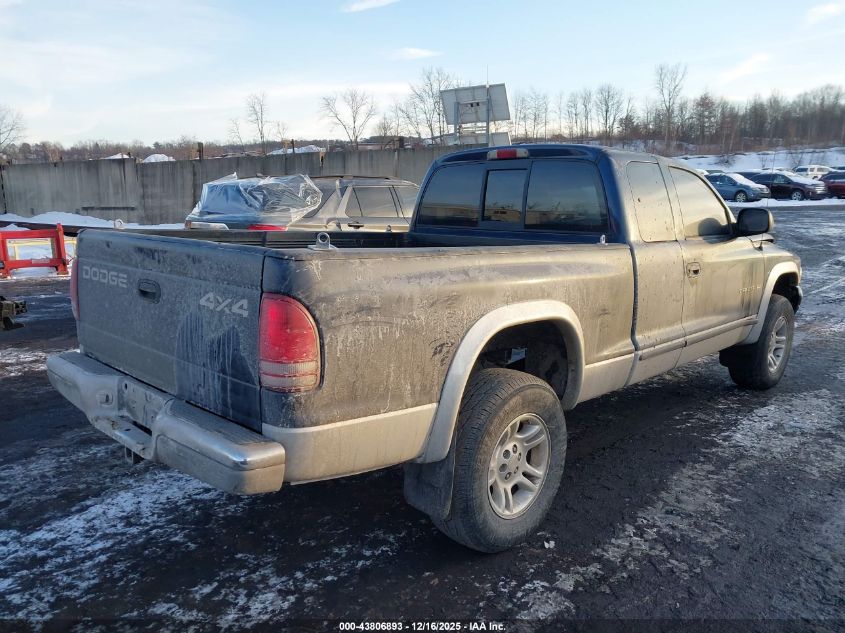 2001 Dodge Dakota Slt/Sport VIN: 1B7GG22N31S163830 Lot: 43806893