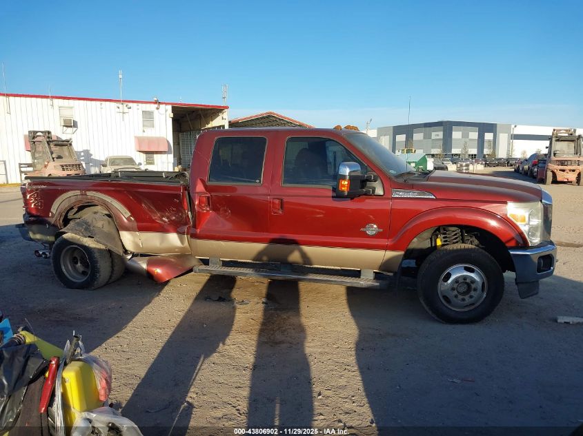 2011 Ford F-350 Lariat VIN: 1FT8W3DT9BEB68507 Lot: 43806902