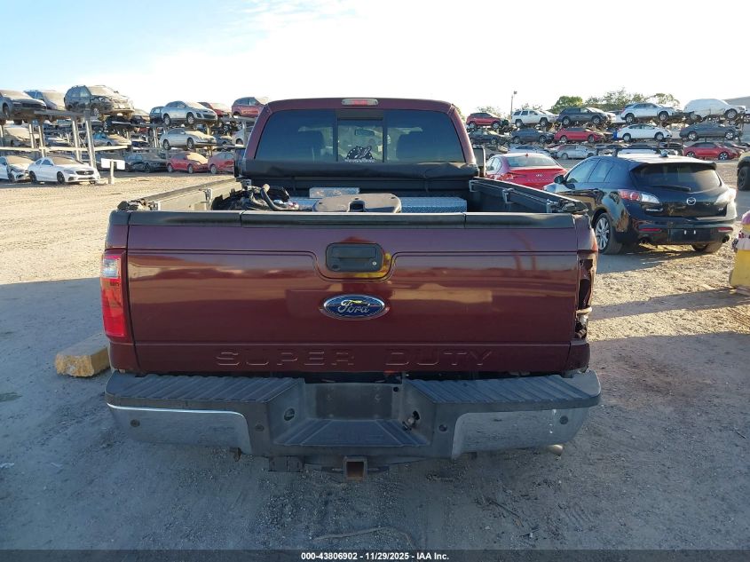 2011 Ford F-350 Lariat VIN: 1FT8W3DT9BEB68507 Lot: 43806902