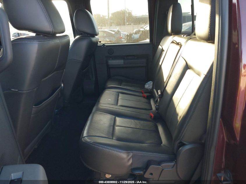 2011 Ford F-350 Lariat VIN: 1FT8W3DT9BEB68507 Lot: 43806902