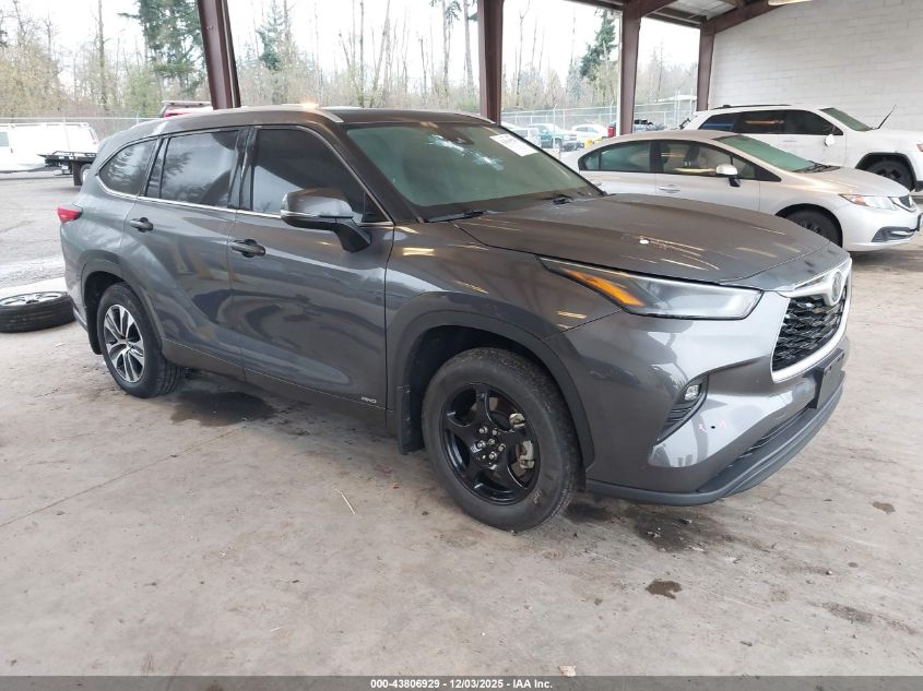 TOYOTA HIGHLANDER HYBRID XLE