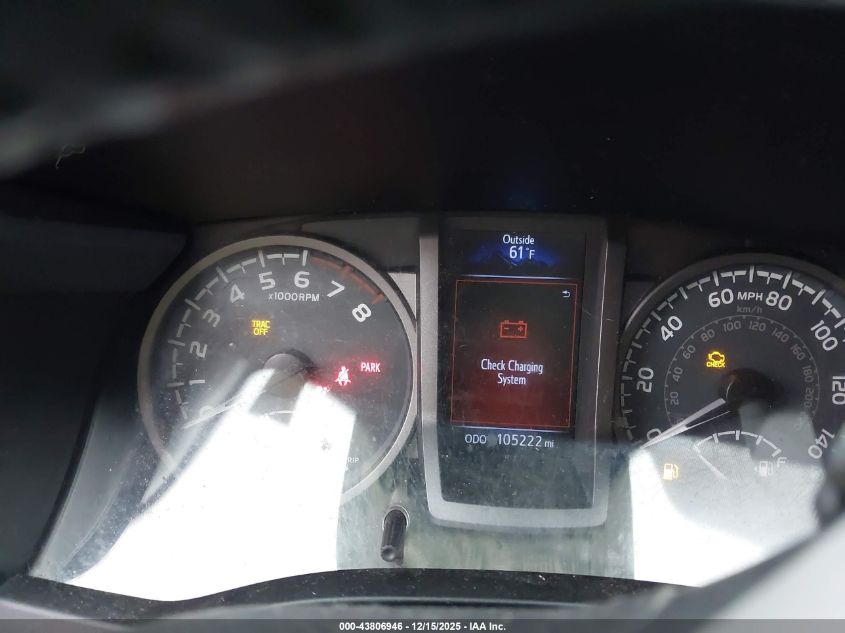 2017 Toyota Tacoma Trd Off Road VIN: 5TFCZ5AN6HX101069 Lot: 43806946