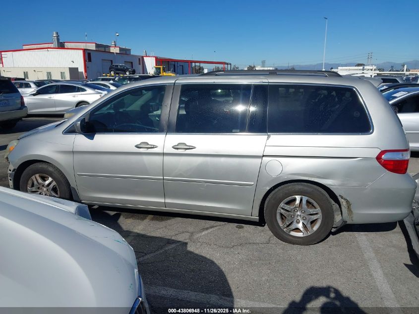 2005 Honda Odyssey Touring VIN: 5FNRL38885B046033 Lot: 43806948