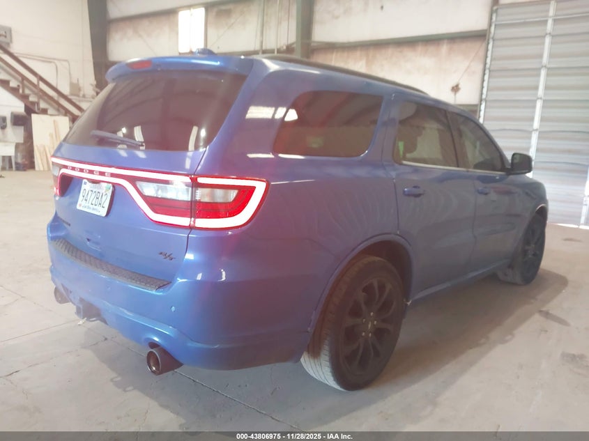 Vin: 1c4sdjct2kc585951, lot: 44302433, dodge durango r/t awd 20194