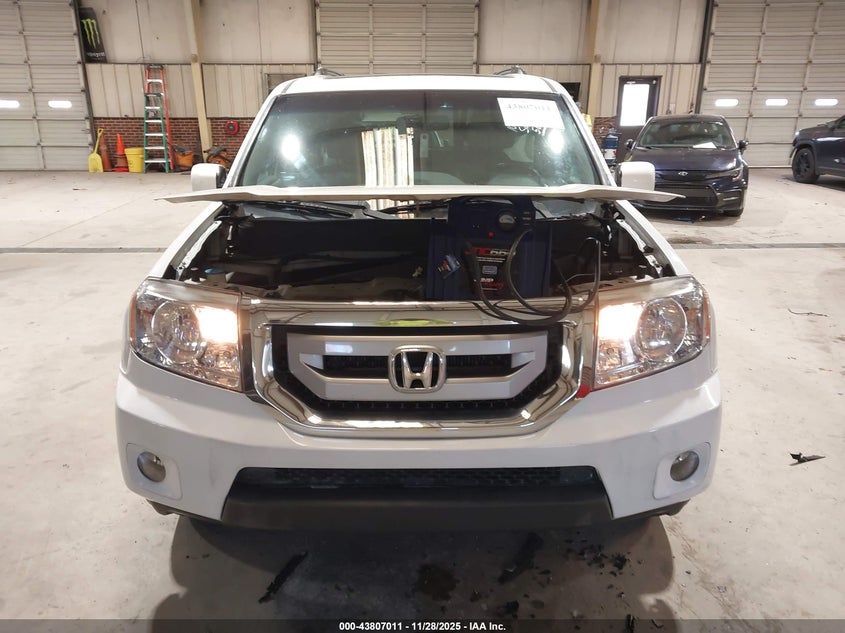 2011 Honda Pilot Ex-L VIN: 5FNYF3H75BB015859 Lot: 43807011