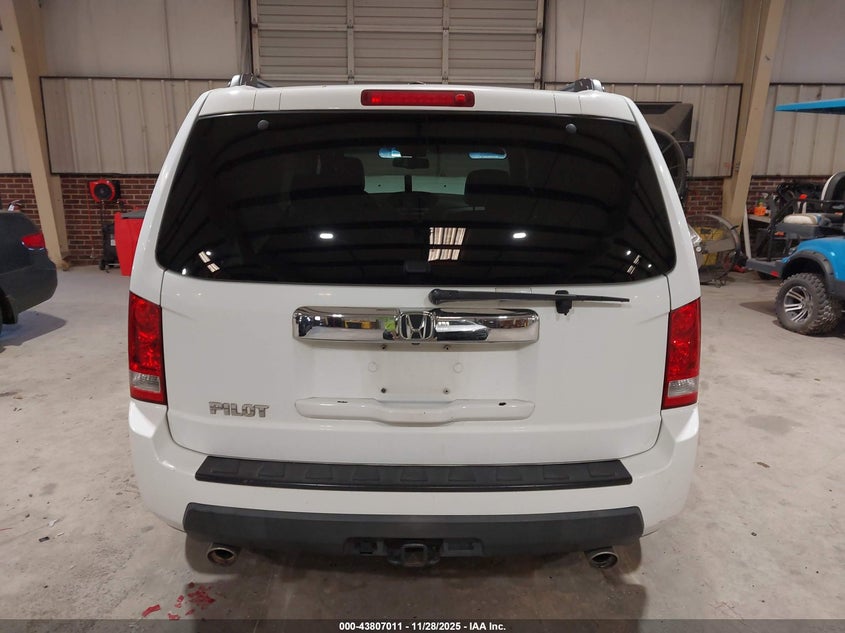 2011 Honda Pilot Ex-L VIN: 5FNYF3H75BB015859 Lot: 43807011