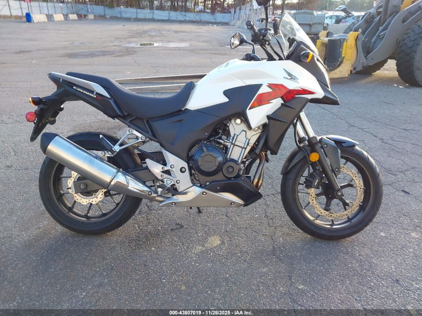 2014 Honda Cb500 X VIN: MLHPC4669E5100596 Lot: 43807019