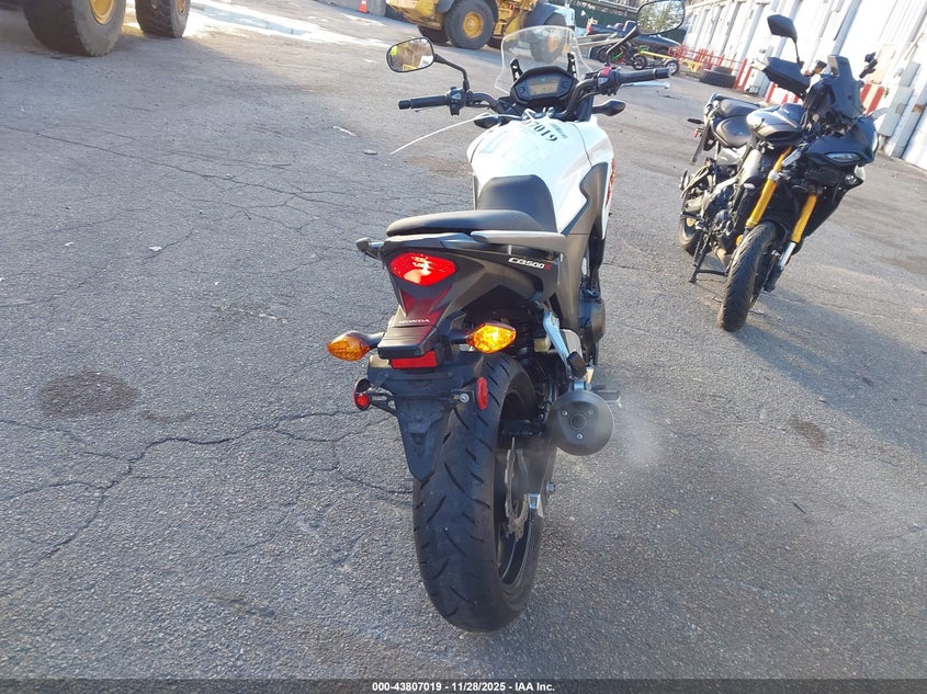 2014 Honda Cb500 X VIN: MLHPC4669E5100596 Lot: 43807019