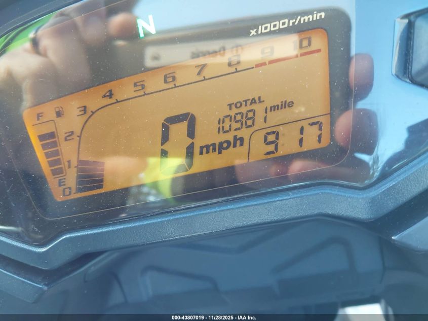 2014 Honda Cb500 X VIN: MLHPC4669E5100596 Lot: 43807019