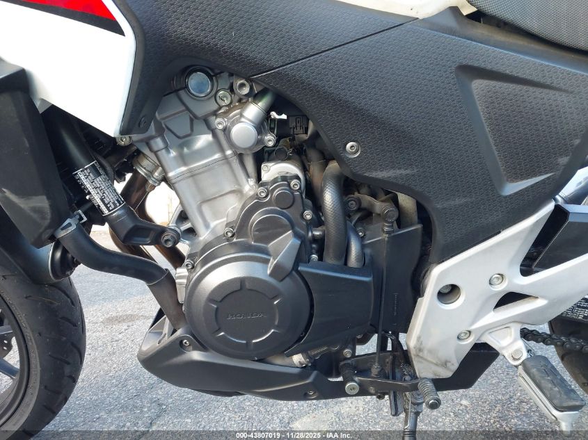 2014 Honda Cb500 X VIN: MLHPC4669E5100596 Lot: 43807019