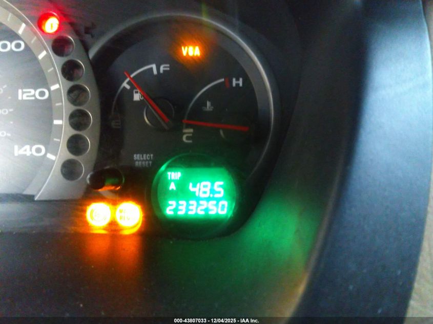 2005 Honda Pilot Ex-L VIN: 5FNYF18505B033127 Lot: 43807033