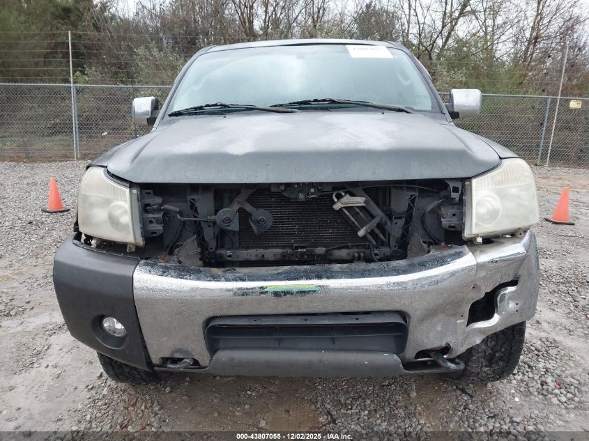 2006 Nissan Titan Le VIN: 1N6BA07B76N574889 Lot: 43807055