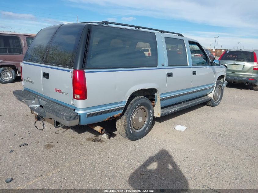 1GKFK16K4PJ740727 1993 GMC SUBURBAN photo no. 4