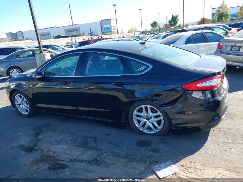 2016 Ford Fusion Se VIN: 3FA6P0HD9GR151562 Lot: 43807065