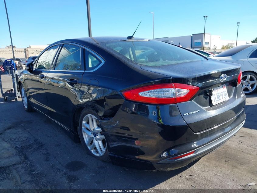 2016 Ford Fusion Se VIN: 3FA6P0HD9GR151562 Lot: 43807065